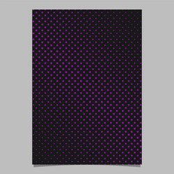 halftone dot pattern page background template vector