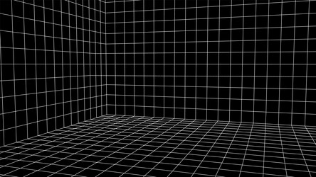 abstract 80s styled computer background sci-fi vector image