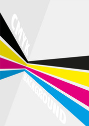 Cmyk paint Royalty Free Vector Image - VectorStock
