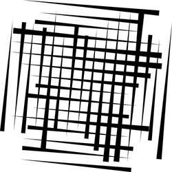 random lines grid mesh dynamic irregular overlap vector image