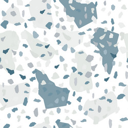 Pastel terrazzo floor granito stone repairs Vector Image