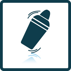 bar shaker icon vector