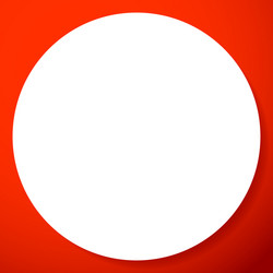 blank empty circle orb and sphere button badge vector image