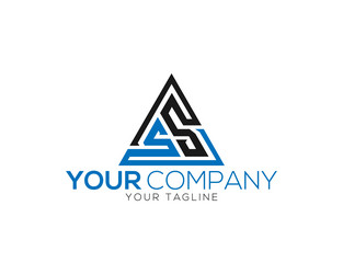 Letter ss logo icon design Royalty Free Vector Image