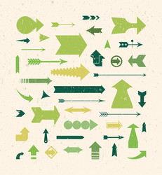 Arrows collection Royalty Free Vector Image - VectorStock