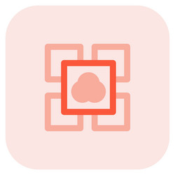 software that performs functionalities application vector image