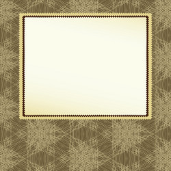 Abstract background with frame vector