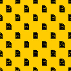 file html pattern vector image