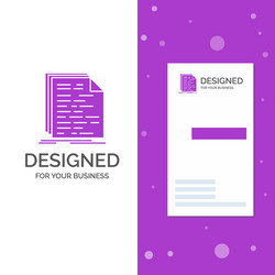 business logo for code coding doc programming vector image