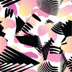 Dynamic Abstract Splatter Pattern vector image