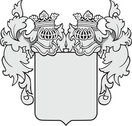 aristocratic emblem no23 Vector Image