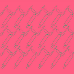 retro object patterns for making seamless vector image
