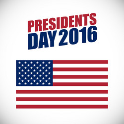 presidents day holiday banner Vector Image