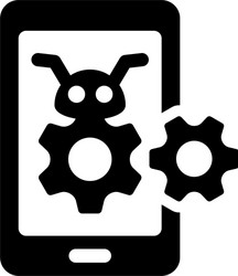 bug fixes icon eps file vector image