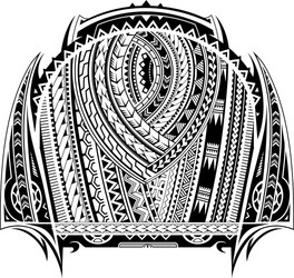 Polynesian Chest Tattoo Vector Images (over 210) Polynesian Chest Tattoo Vector Images (over 210)