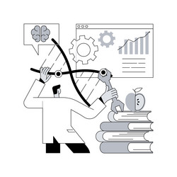 Genetic engineering abstract concept Royalty Free Vector