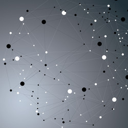 geometric abstract 3d complicated lattice object vector image
