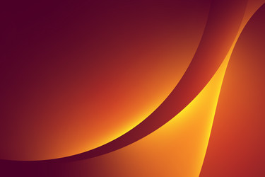 gold curve abstract pattern on dark background vector image