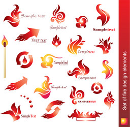 Fire arrows Royalty Free Vector Image - VectorStock