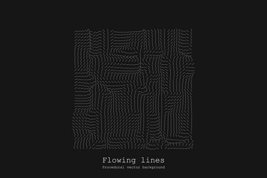 abstract line matrix pattern noise flow dynamic vector image