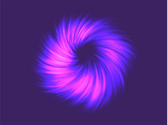 neon abstraction twisted in a spiral vector