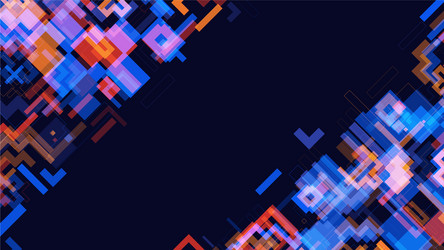 Glitch Effect Background - Abstract Error vector image