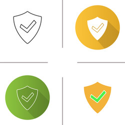 Verified user icon vector