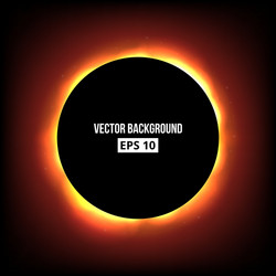 Dynamic Solar Eclipse Background vector image