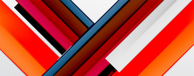 multicolored lines background design template vector image