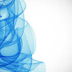 Dynamic Blue Abstract Background vector image