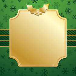 Elegant Christmas Snowflake Background vector image