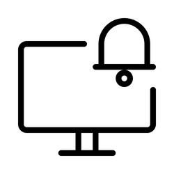 informative notification popups keep users updated vector image