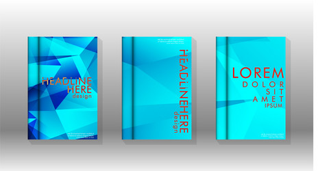 abstract colorful and triangular background ready vector image