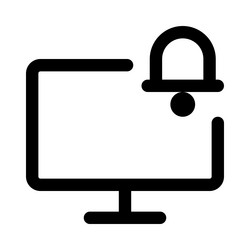 informative notification popups keep users updated vector image