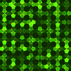 abstract background of multicolored pentagons vector image
