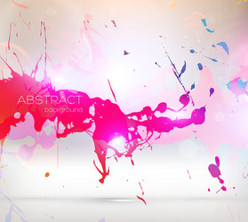 Paint splash background vector