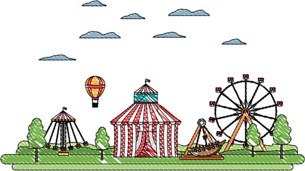 Carnival Ride Vector Images (over 9,700)