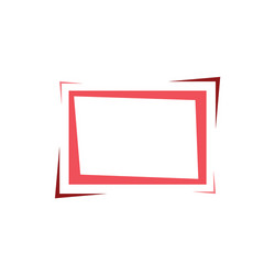bright frame for text or banner web design vector image