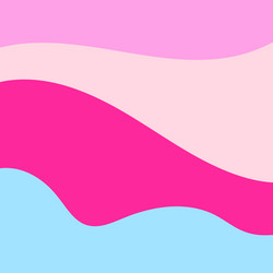Pink blue gradient abstract wavy background Vector Image