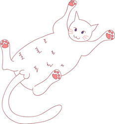 Cats Laying Down Vector Images (over 250)