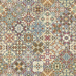 abstract patterns in the mosaic set vector image