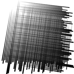 random lines grid mesh dynamic irregular overlap vector image