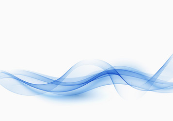 Blue abstract wave background Royalty Free Vector Image