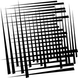 random lines grid mesh dynamic irregular overlap vector image