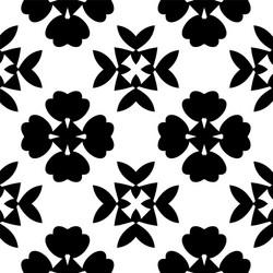 geometric pattern with triangular elements vector image