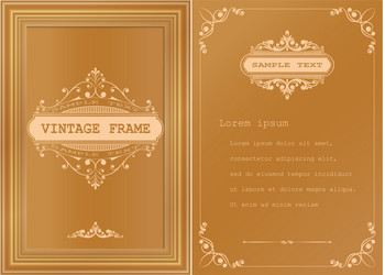 Wedding invitation print template Royalty Free Vector Image