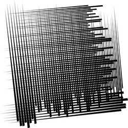 random lines grid mesh dynamic irregular overlap vector image