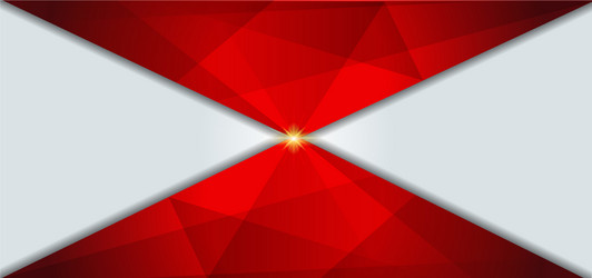 template abstract technology geometric triangles vector image