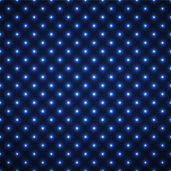 abstract seamless pattern with glowing dots neon vector image