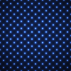 abstract seamless pattern with glowing dots neon vector